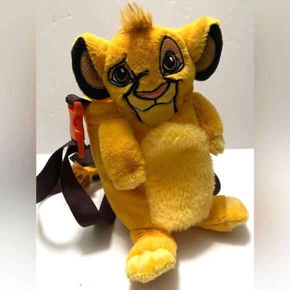 Disney Parks Simba Lion King 30th Water Bottle with Plush Carrier - Picture 1 of 5